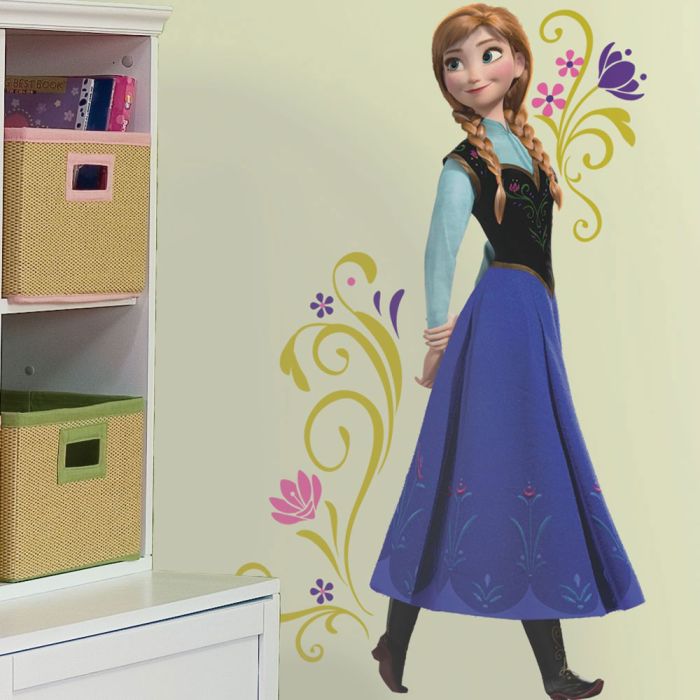 Adesivo de Porta Princesa Frozen 3